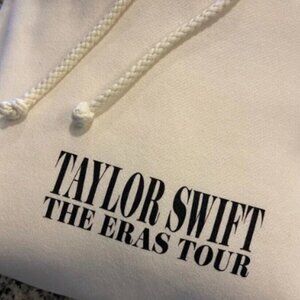 Taylor Swift The Eras Tour Official Merch Hoodie - Size Large EUC